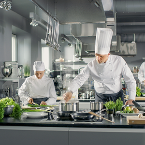 Chefs In a Kitchen